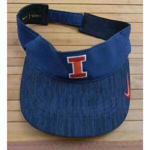 Illinois Fighting Illini Nike Visor Hat Cap